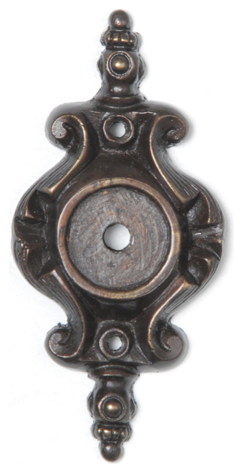 Pembridge Back Plate, Dark Brass