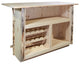 Montana Collection Deluxe Bar With'' Rail, Clear Lacquer Finish