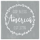 God Bless America 12x12 Canvas Wall Art