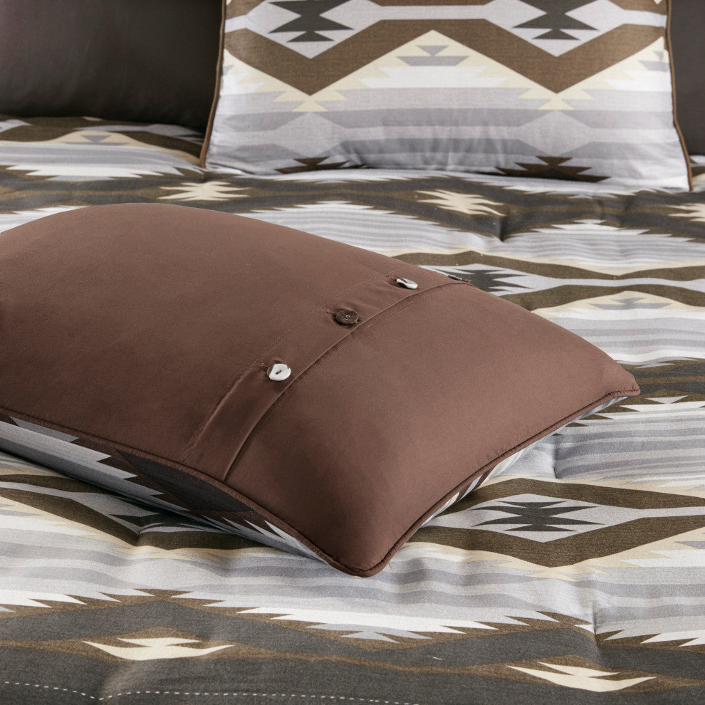 Woolrich Bitter Creek Oversized Overfilled Southwest Comforter Set, Full