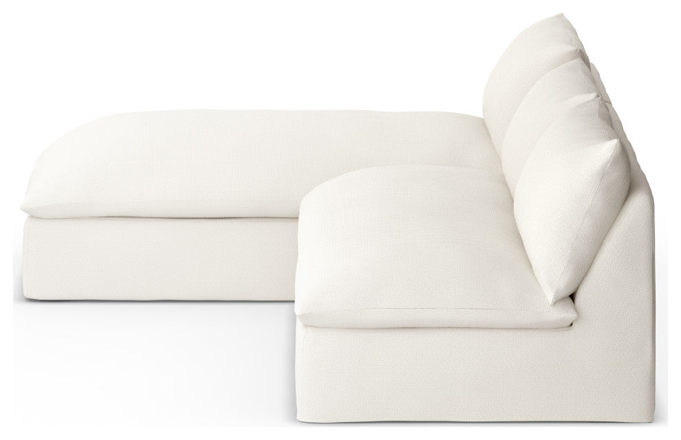 Grant Outdoor 2 Pc Sectional-Faye Cream