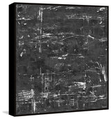 "Rapid Motion" Floater Framed Painting Print on Canvas, 16x16
