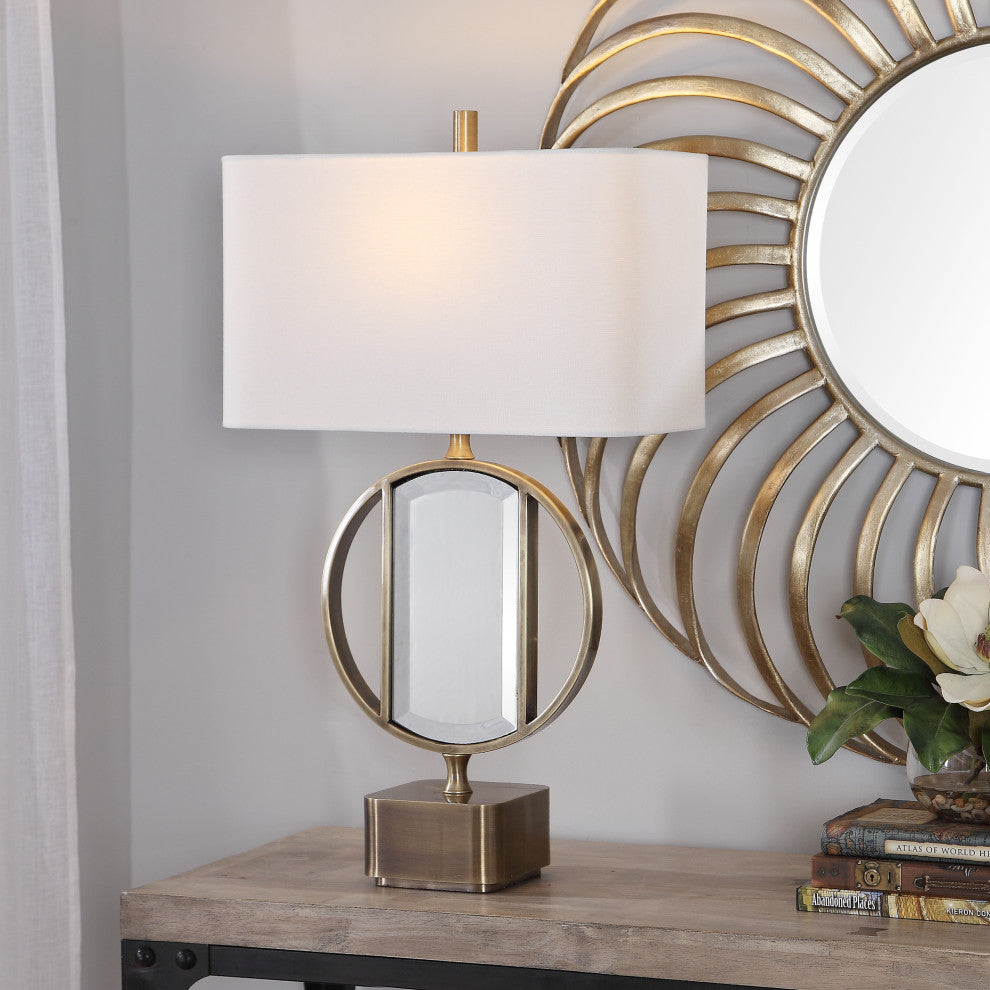 Uttermost Luciana Brass Table Lamp