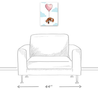 Up Up and Away 12x16 Canvas Wall Art