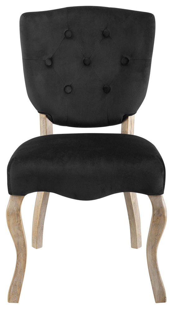 Array Dining Side Chair Set of 4, Black