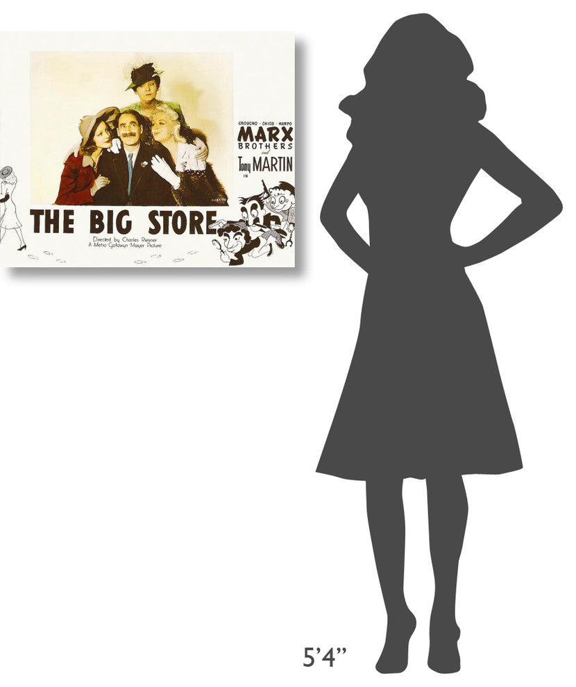 "Marx Brothers - The Big Store 07" Canvas Giclee, 30"x24"