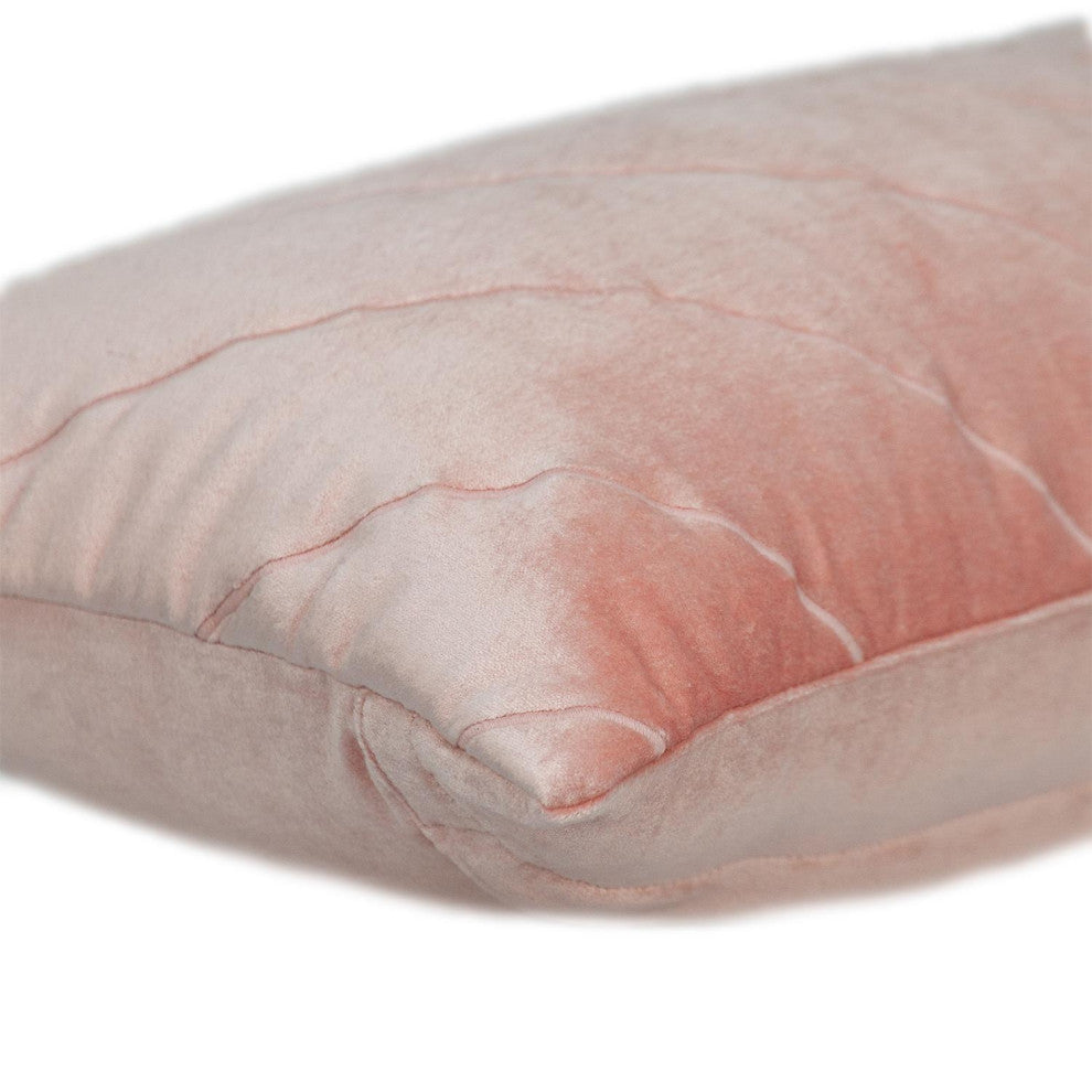 Parkland Collection Tobyn Pink Throw Pillow, Rectangle