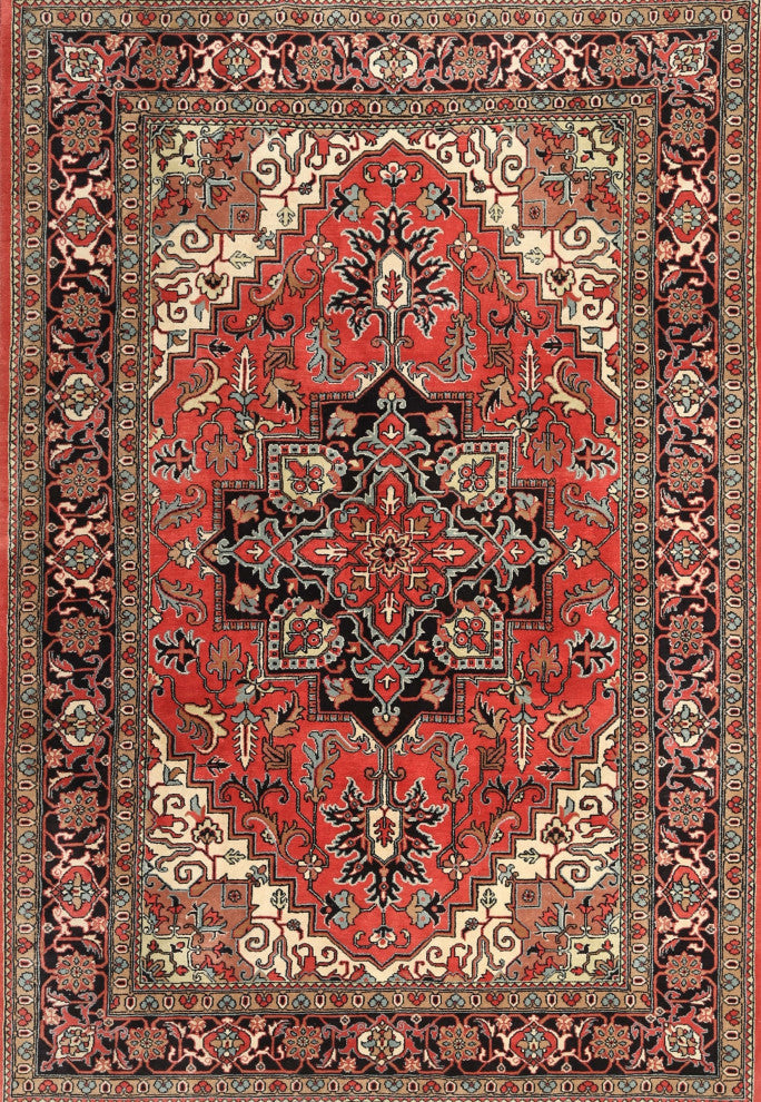 Ahgly Company Indoor Rectangle Traditional Area Rugs, 8' x 10'