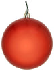 Vickerman N591039DCV 4" Bittersweet Candy Ball Ornament, 6 per Bag