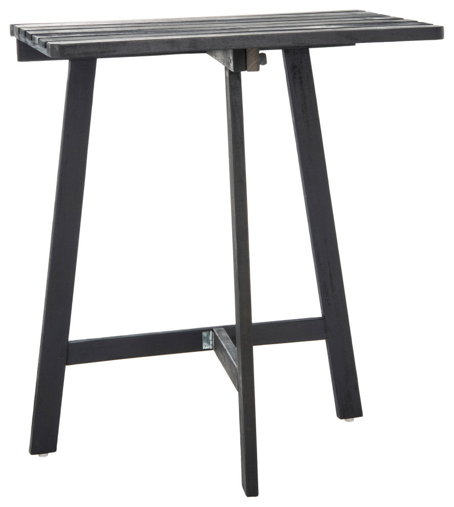Safavieh Benton Balcony Table, Dark Slate Grey