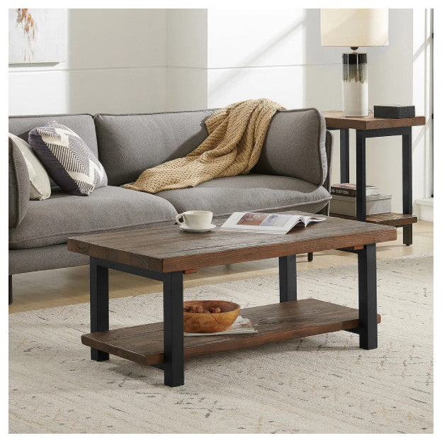 Reclaimed Solid Wood 42" Coffee Table