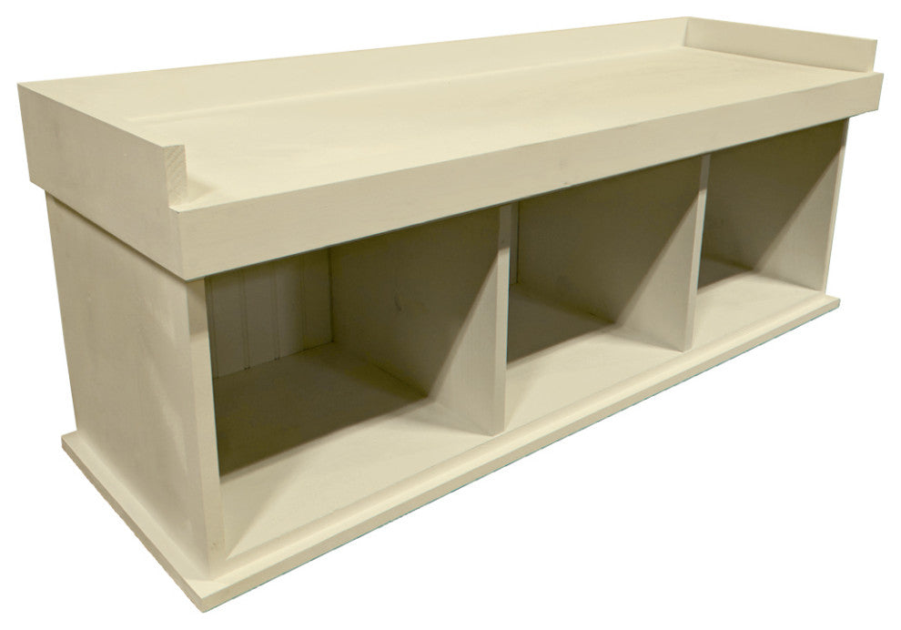 Cubby Bench, Cream