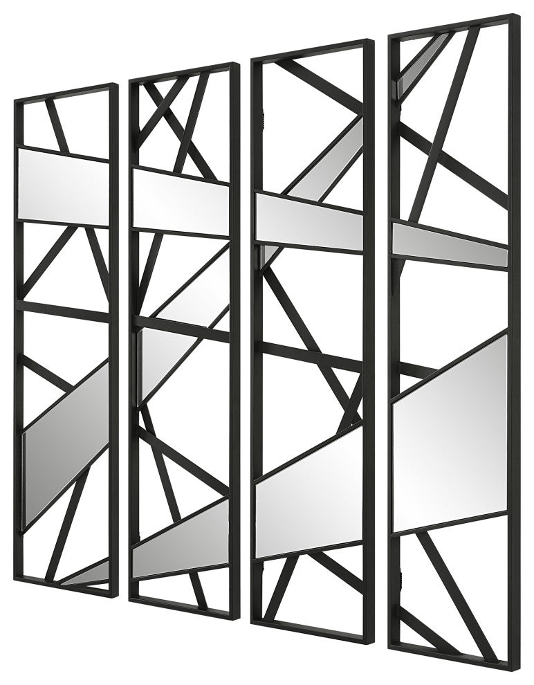 Uttermost 04332 Looking Glass Mirrored Wall Decor Set of 4