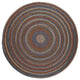 Rhody Rug Astoria Rug, Walnut, 6' Round