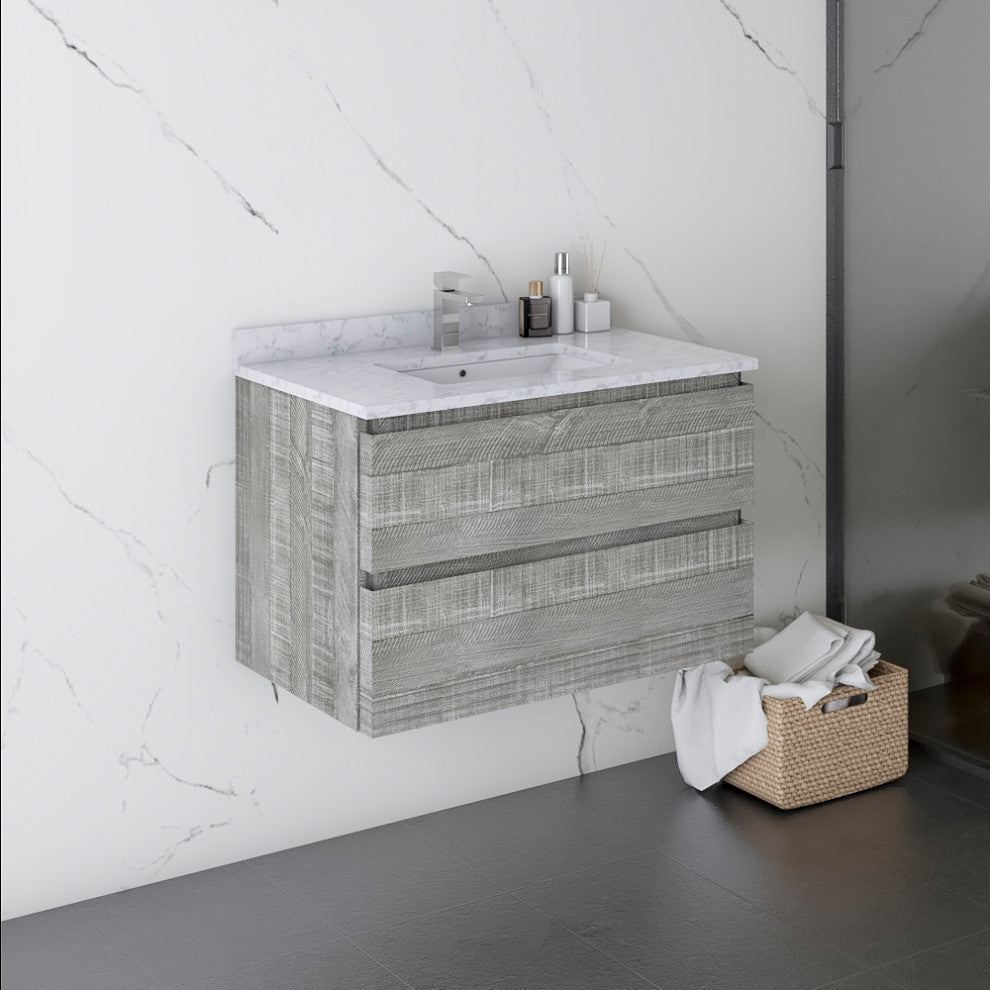 Fresca Formosa Wall Hung Modern Bathroom Cabinet