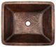 Premier Copper Products BSP2_LREC19DB 19" Under Counter Copper Sink Package