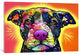 "Love A Bull" Wrapped Canvas Art Print, 40x26x1.5