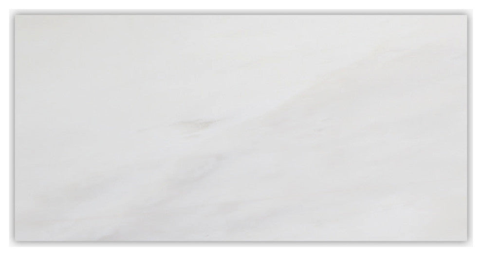 Bianco Dolomiti Select Honed 12x24 Micro Beveled Marble Tile