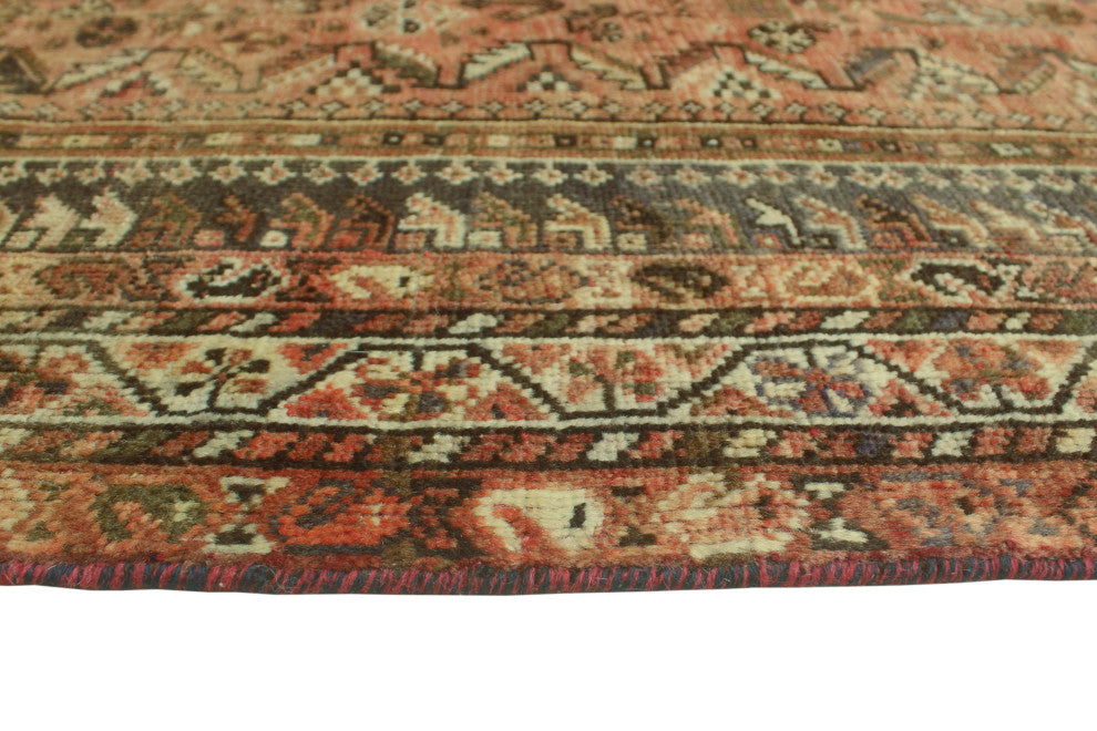 Semi-Antique Kempe Rust Rug