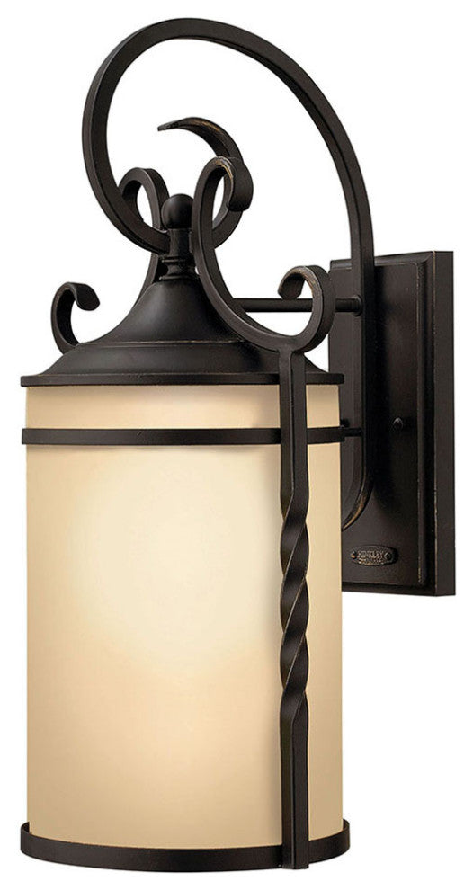 Hinkley Casa Large Wall Mount Lantern, Olde Black