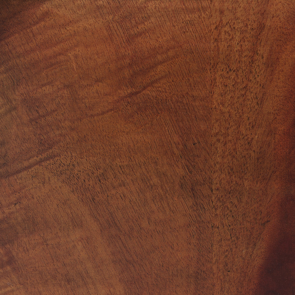 Malibu Crest Rectangular Cocktail Table - Crotch Mahogany