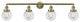 Innovations 215-Ab-S-G202-6-Led 4 Light Dimmable Led Adjustable Vanity Light