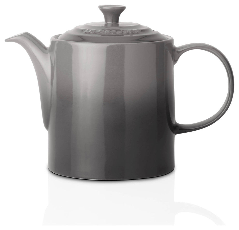 Le Creuset Stoneware Grand Teapot, 1.3 L, Flint