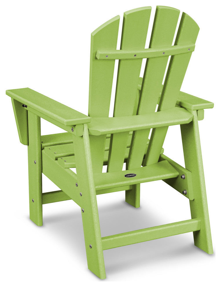 Polywood Kids Casual Chair, Lime