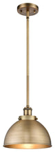 Ballston Urban Pendant, Brushed Brass