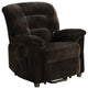 Power Lift Recliner Chocolate