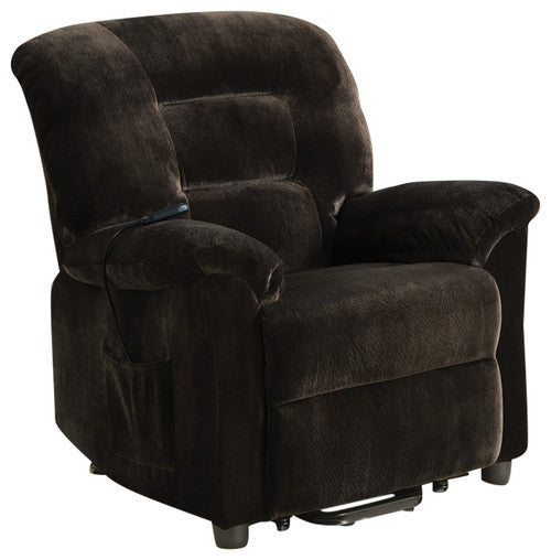 Power Lift Recliner Chocolate