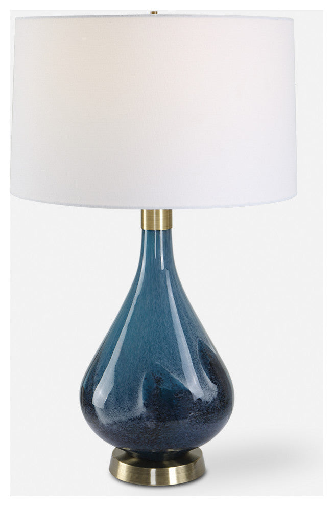 Uttermost Riviera Art Glass Table Lamp