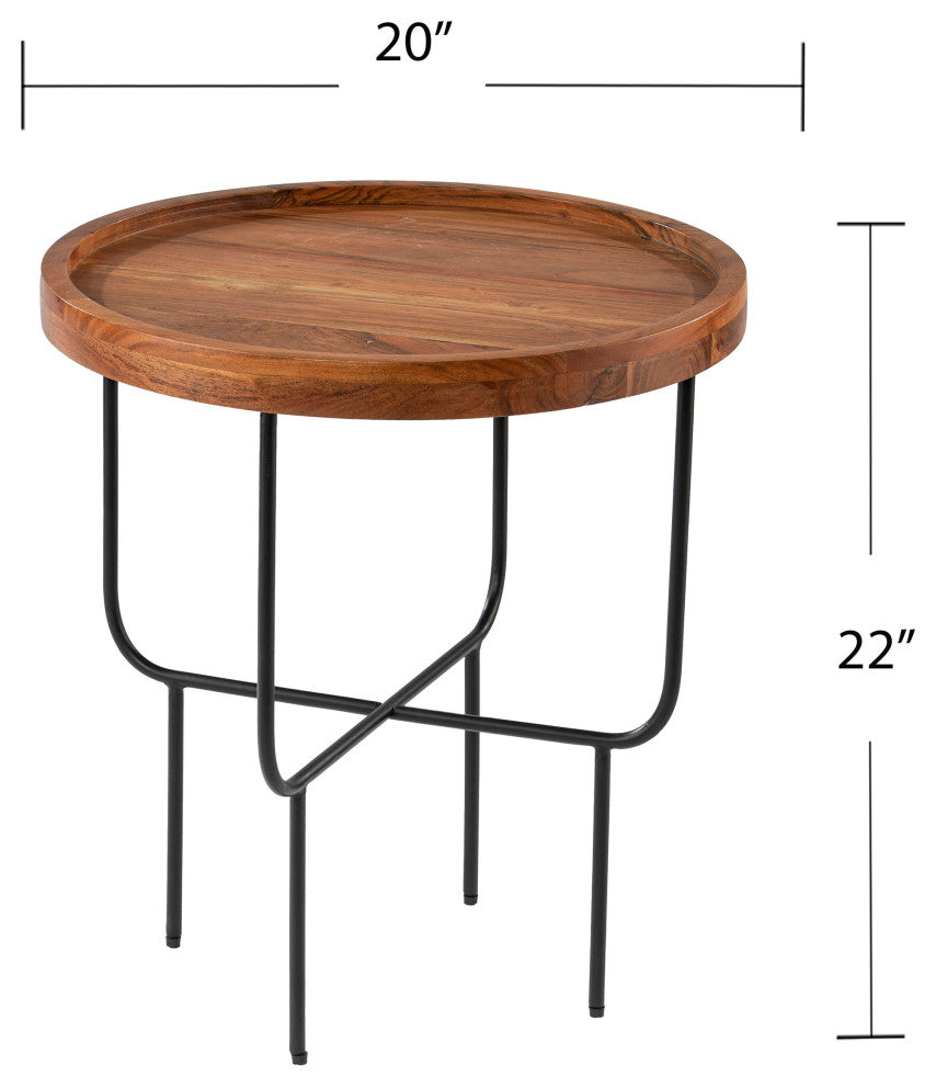 Dowling Round End Table