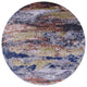 Ahgly Company Indoor Round Mid-Century Modern Area Rugs, 3' Round