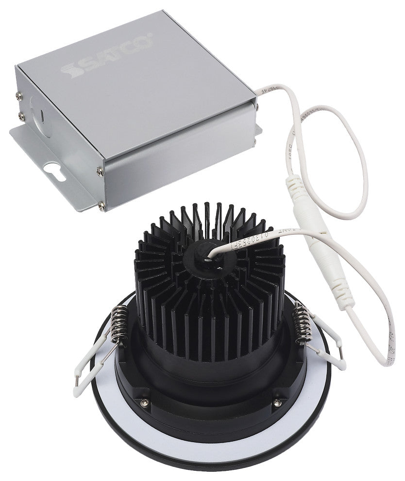 12 Watt LED Downlight - Gimbaled - 3.5 in. - 120 Volt - Round - Remote Driver