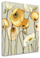 "Jaune Gris II" By Shirley Novak, Giclee Print on Gallery Wrap Canvas