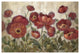 "Daydreaming Flowers Red" Digital Paper Print by Silvia Vassileva, 50"x34"