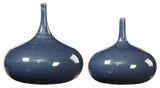 2-Piece Uttermost Zayan Blue Vases