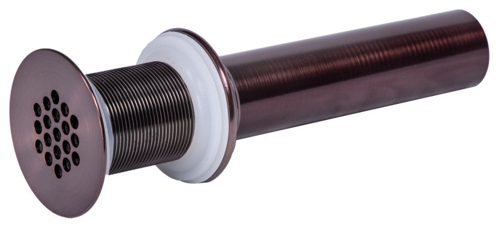 Eden Bath EB_D003RB 1.5 Inch Grid Drain No Overflow - Oil Rubbed Bronze Finish