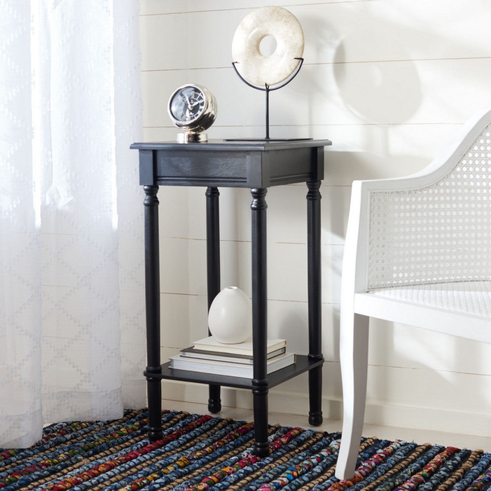 Safavieh Tinsley Square Accent Table, Black