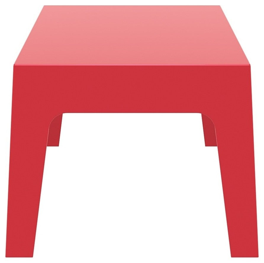 Compamia Box Outdoor Coffee Table, Red