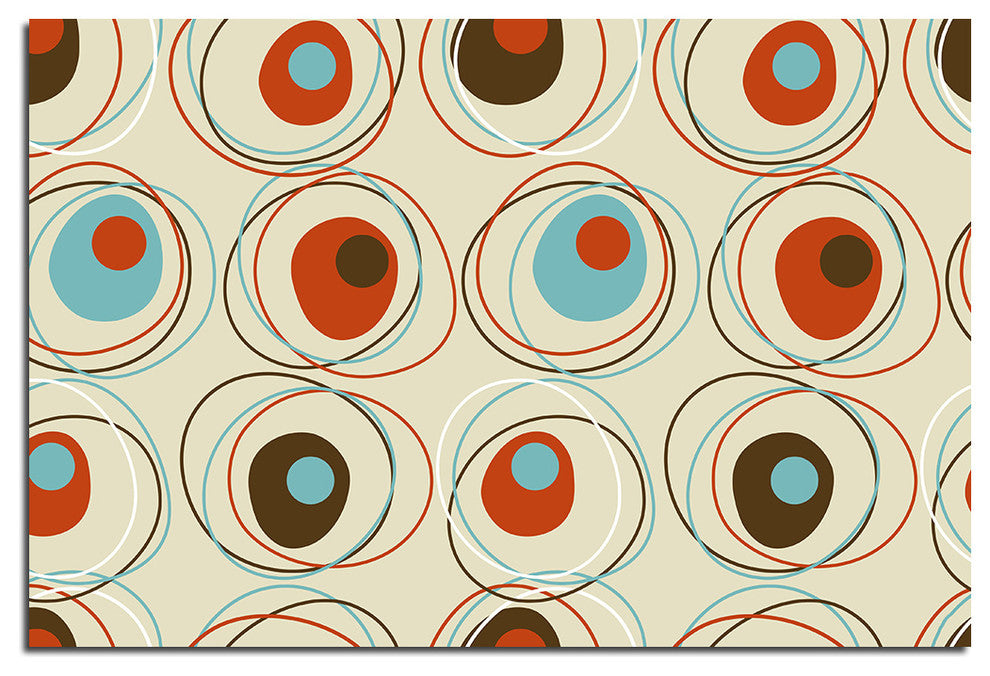 Geometric Study I Canvas Wall Art, Single Panel
