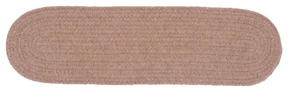 Colonial Mills Bristol WL45 Mocha Traditional Area Rug, Round 8'x8'