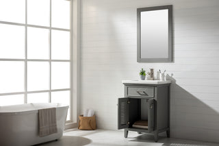 Cameron Transitional Gray 24" Single Sink Vanity