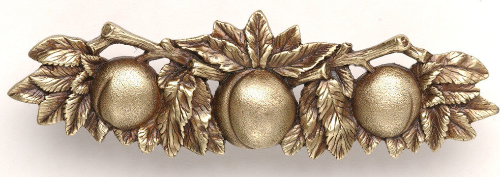 Georgia Peach Pull Antique Brass, Antique Brass