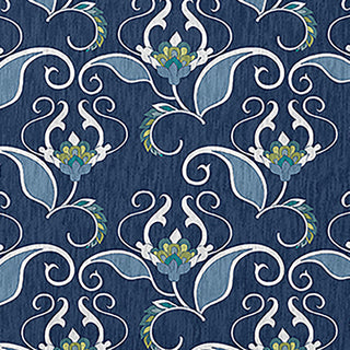 West Indies Rug, Unreal Teal, 5' Round