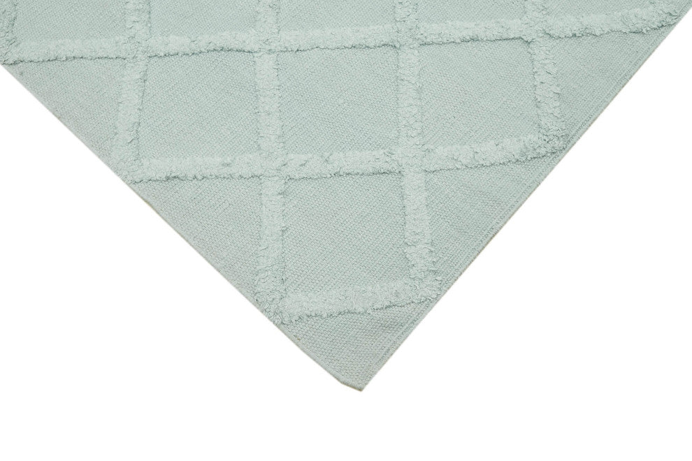 Rug N Carpet - Hand-knotted Modern Design 8' 0'' x 10' 0'' Flatweave Kilim Rug
