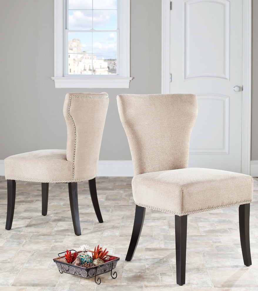 Safavieh Jappic Side Chairs, Set of 2, Wheat, Cotton