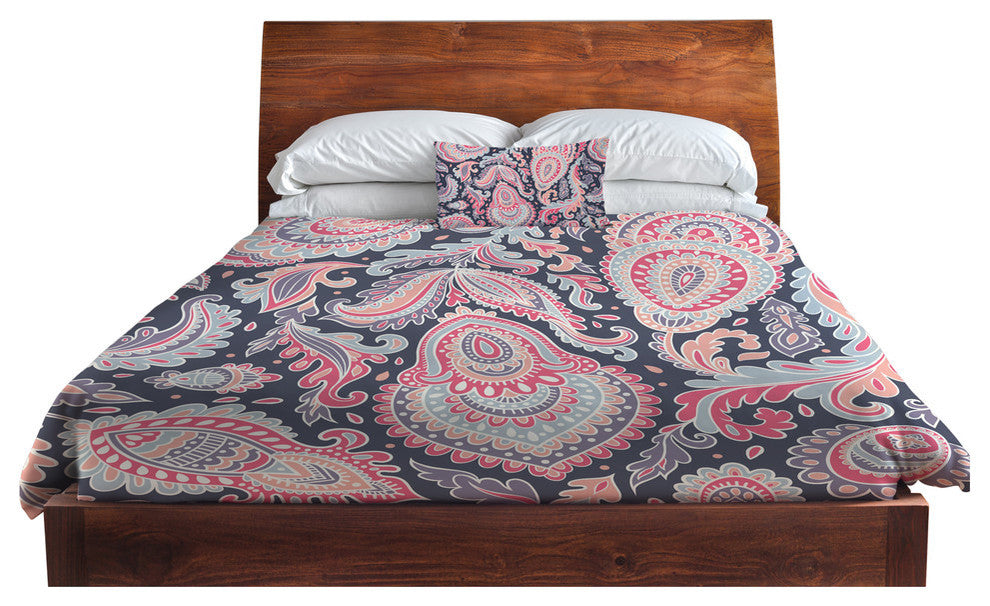 Raella, Multi Lightweight Full Queen Duvet Cover