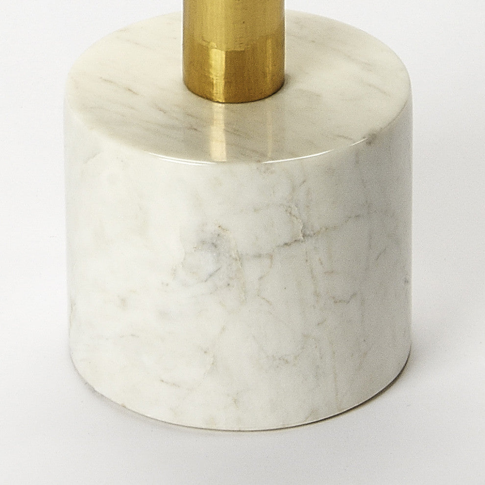 Bone Inlay Accent Table, Multi-Color